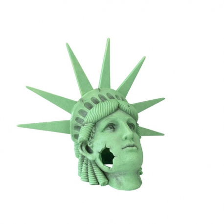 AQUA DELLA Lady liberty S - Décoration pour aquarium - 25,5 x 16,5 x 22 cm Aqua Store