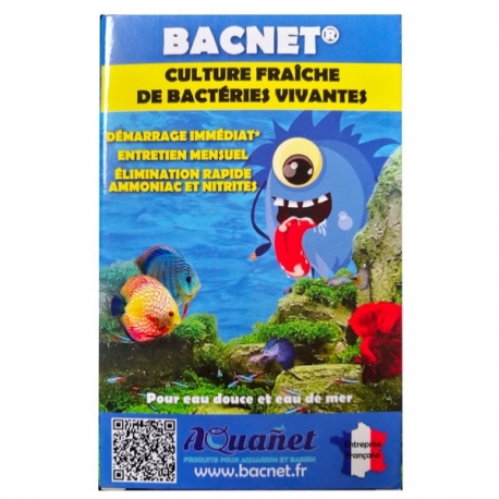 AQUANET Bacet - Bactéries de démarrage - 27 ml