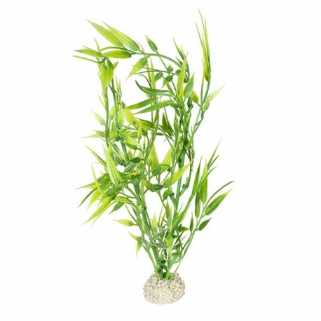 AQUA DELLA Bamboo vert - Plante artificielle - 27 cm Aqua Store