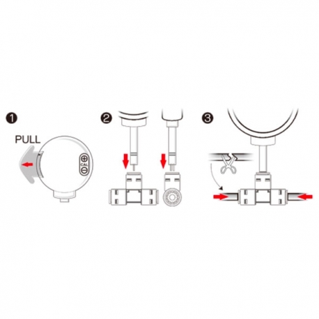 AUTO AQUA Digital Inline TDS Titanium S2 - TDS mètre pour aquarium