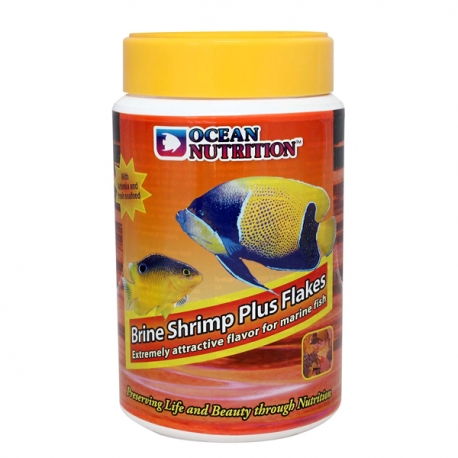 OCEAN NUTRITION, Brine Shrimp Plus Flakes - 156 g