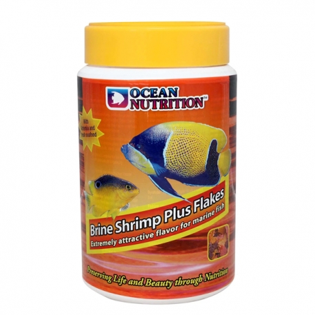 OCEAN NUTRITION, Brine Shrimp Plus Flakes - 156 g Aqua Store