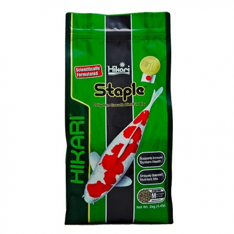 HIKARI Staple Médium - Granulés 5-5,5 mm - 2 kg Aqua Store