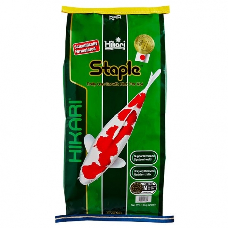 HIKARI Staple Médium - Granulés 5-5,5 mm - 10 kg Aqua Store
