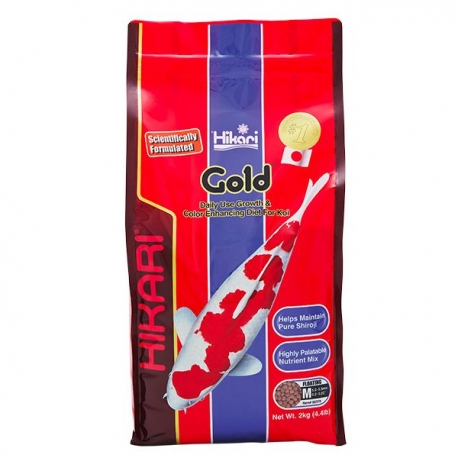 HIKARI Gold Medium - Granulés 4-5 mm - 2 kg