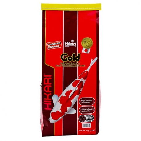 HIKARI Gold Medium - Granulés 5-5,5 mm - 5 kg