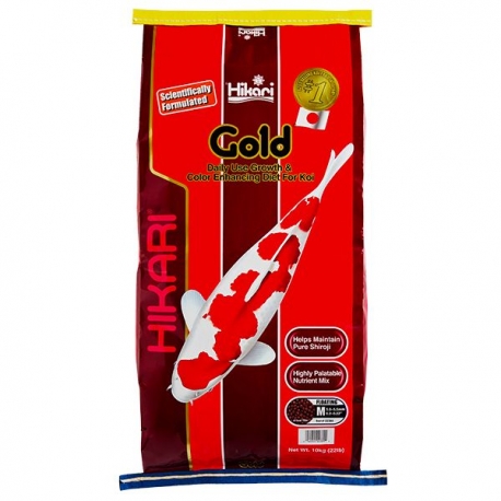 HIKARI Gold Medium - Granulés 5-5,5 mm - 10 kg