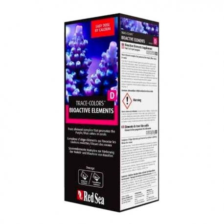 RED SEA Trace Colors D - Bioactive elements - 500 ml Aqua Store