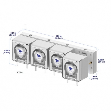 Image 2 - ECOTECH MARINE Versa VXF-1 - Pompe doseuse 4 canaux Aqua Store