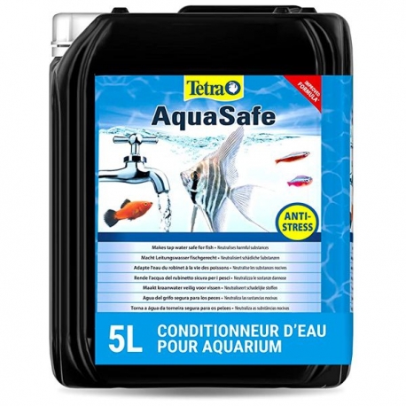 TETRA Aquasafe conditionneur d'eau pour aquarium - 5L