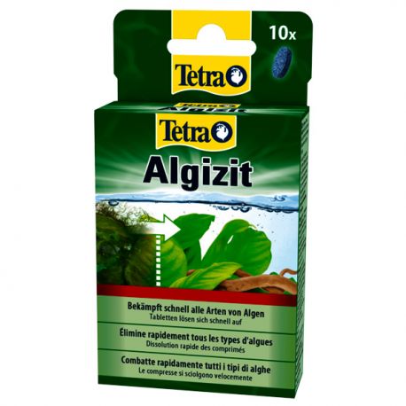 TETRA Algizit 10 comprimés - Comprimés anti-algues pour aquarium Aqua Store