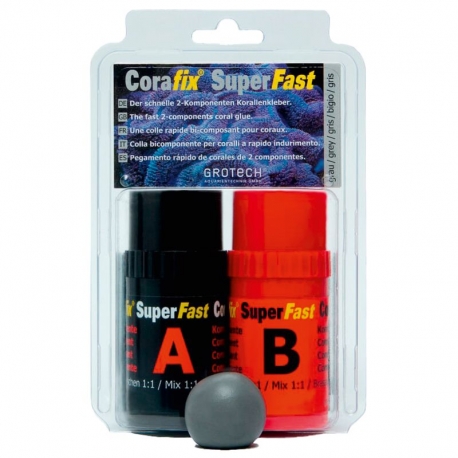 GROTECH CoraFix SuperFast - Colle Grise - 240 g