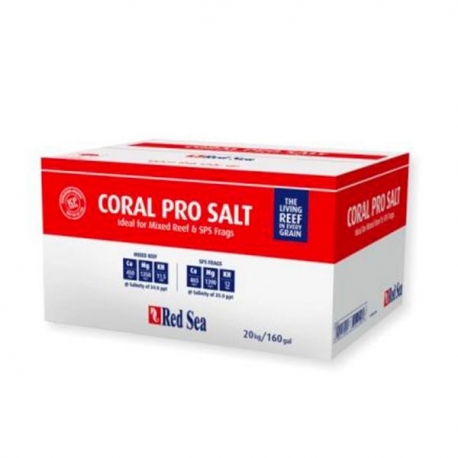 RED SEA Coral Pro - Carton 20 kg - Livraison Gratuite