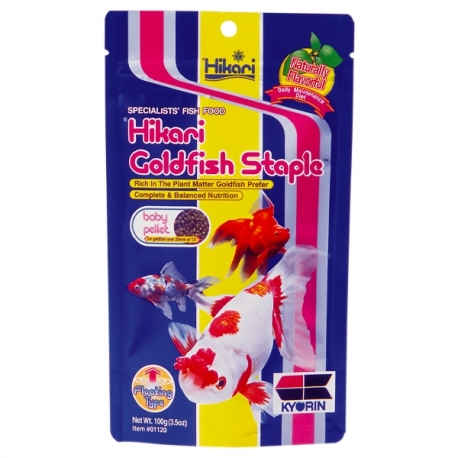 HIKARI STAPLE GOLDFISH BABY - 100 Grammes