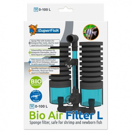 Filtre exhausteur simple Bioclear pour aquarium - Filtre Aquarium