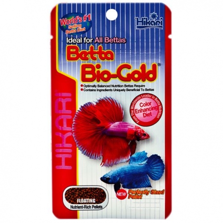 HIKARI Betta Bio Gold - 20 g - Nourriture poissons aquarium