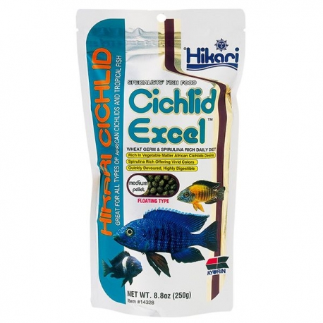 HIKARI Cichlid Excel Mini - 250 g - Nourriture poissons aquarium