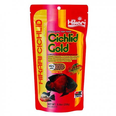 HIKARI Cichlid Gold Mini - 250 g - Nourriture poissons aquarium