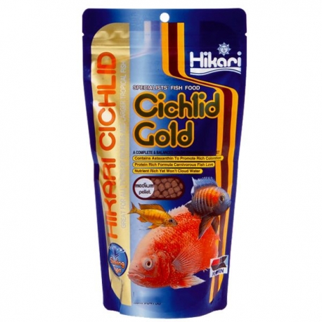 HIKARI Sinking Cichlid Gold Medium - 342 g - Nourriture poissons aquarium
