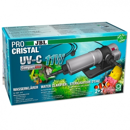 JBL ProCristal UV-C Compact plus 11 Watts - Filtre UV pour aquarium