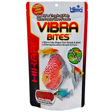 HIKARI Vibra Bites - 73 g - Aliment pour poissons aquarium Aqua Store