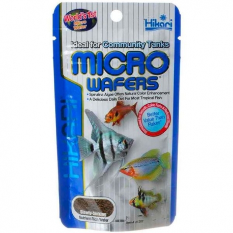 HIKARI Micro Wafers - 45 g - Nourriture poissons aquarium Aqua Store