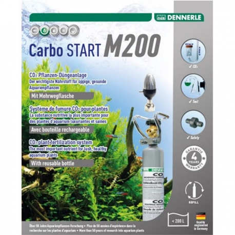 DENNERLE Carbo Start M200 - Kit CO2 - Rechargeable