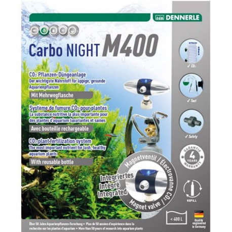 DENNERLE Carbo Night M400 - Kit CO2 - Rechargeable