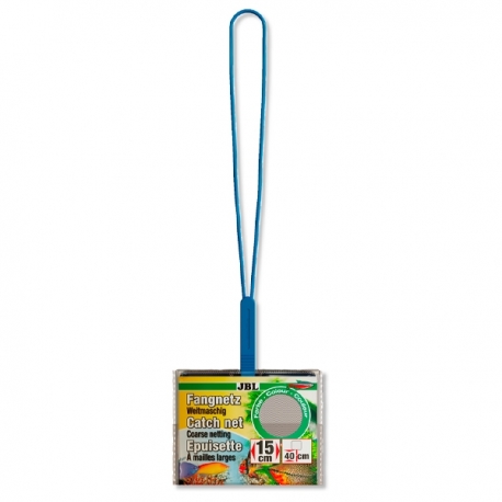 JBL Epuisette pour aquarium noire - Mailles larges - 15 cm Aqua Store