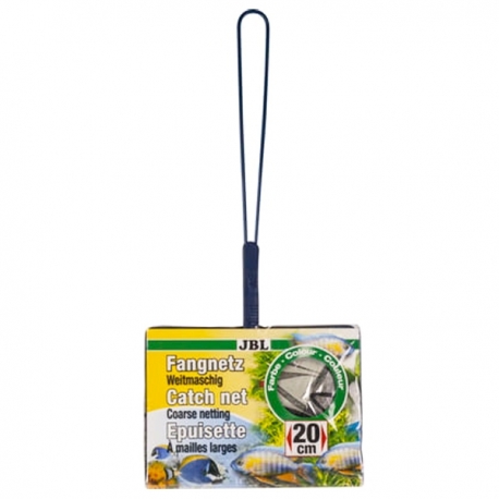 JBL Epuisette pour aquarium noire - Mailles larges - 15 cm Aqua Store