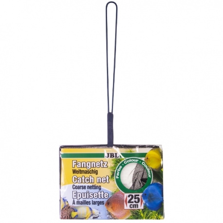 JBL Epuisette pour aquarium noire - Mailles larges - 15 cm Aqua Store