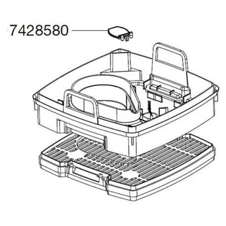 EHEIM 7428580 clapet de préfiltre