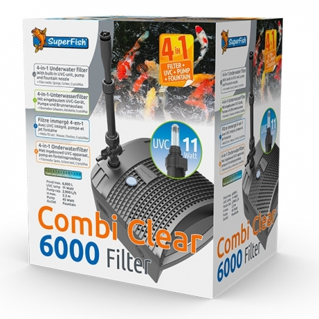 Image 3 - SUPERFISH CombiClear 6000 - Filtre + UV + pompe pour bassin Aqua Store