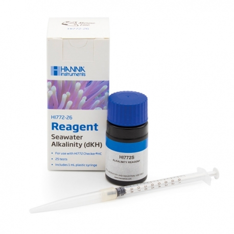 HANNA HI772-26 Réactifs pour alcalinité (dKH) HI772 - 25 tests