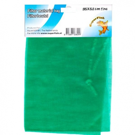 SUPERFISH Sac pour Masse Filtrante - Mailles fines - 35x52cm Aqua Store