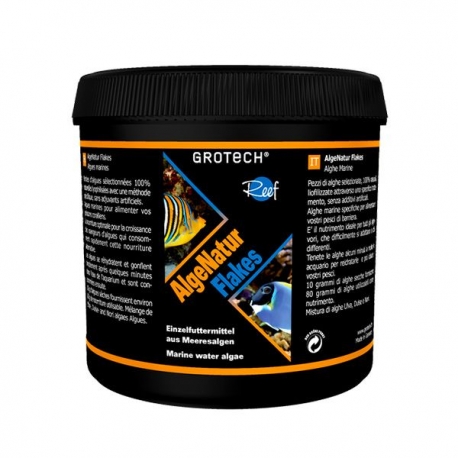 GROTECH AlgeNATUR Flakes - 40g Aqua Store