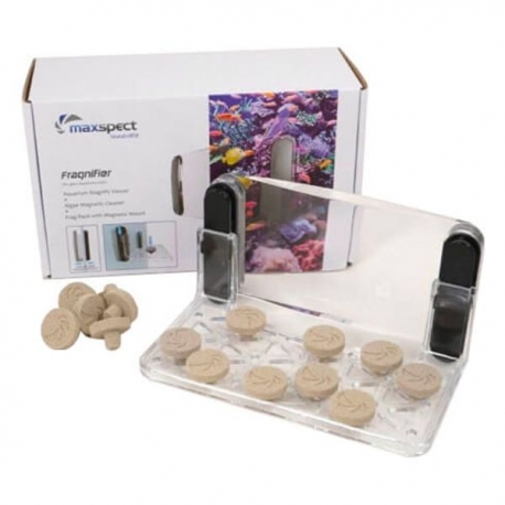 MAXSPECT Fragnifier - Aimant + loupe acrylique Aqua Store