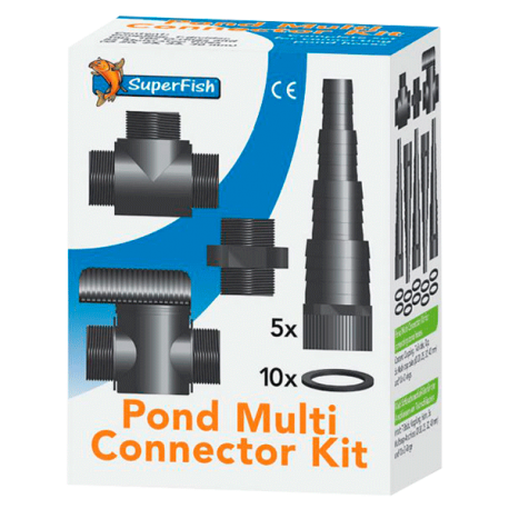 SUPERFISH Pond Multi Connector Kit Ø 20 / 25 / 32 / 40 mm Aqua Store