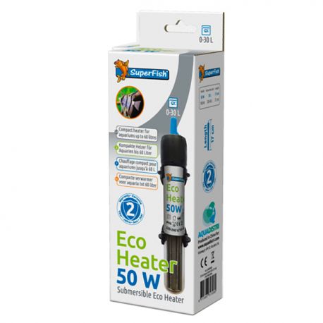 SUPERFISH Eco Heater 50 Watts - Chauffage pour aquarium