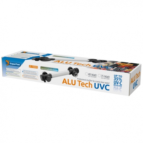 SUPERFISH Alu Tech 75 Watts, filtre UVC pour bassin