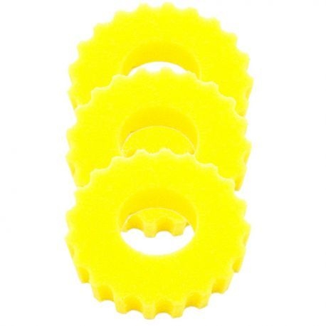 SUNSUN Mousses pour filtre CPF 1500 - 3 jaunes Aqua Store