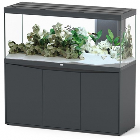 Aquarium AQUATLANTIS Volga 450 gris tout équipé - 508 Litres