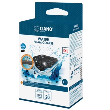 CIANO Water Foam Coarse Taille XL - Vendue à l'unité Aqua Store
