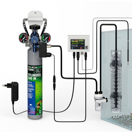 Image 1 - JBL CO2 ProFlora CO2 Professional Set M - Kit CO2 avec Contrôleur CO2/pH Aqua Store