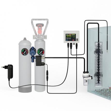 JBL CO2 ProFlora CO2 Professional Set V - Kit CO2 avec Contrôleur CO2/pH