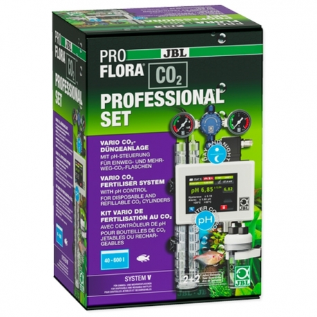 JBL CO2 ProFlora CO2 Professional Set V - Kit CO2 avec Contrôleur CO2/pH