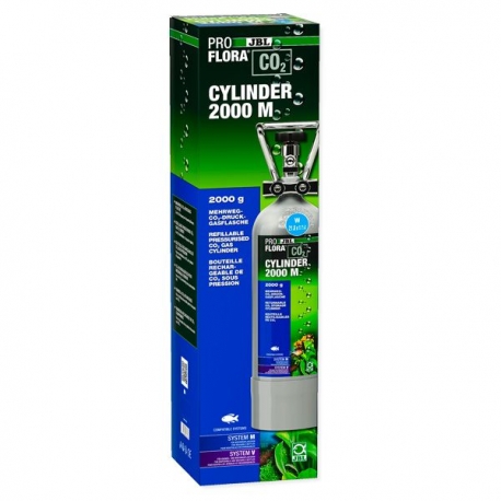 JBL ProFlora CO2 Cylinder 2000 M - Bouteille CO2 rechargeable - 2 kg Aqua Store