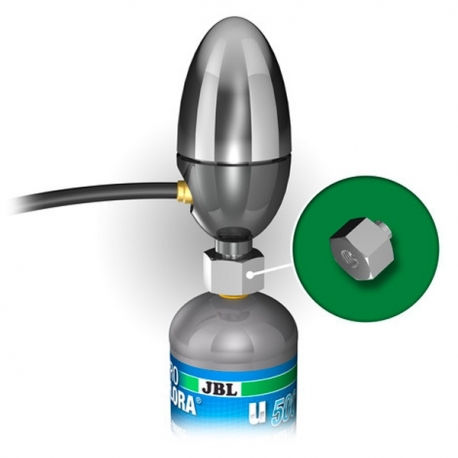 Image 2 - JBL ProFlora CO2 Adapt U - Dennerle - Adaptateur bouteilles CO2 jetables Aqua Store
