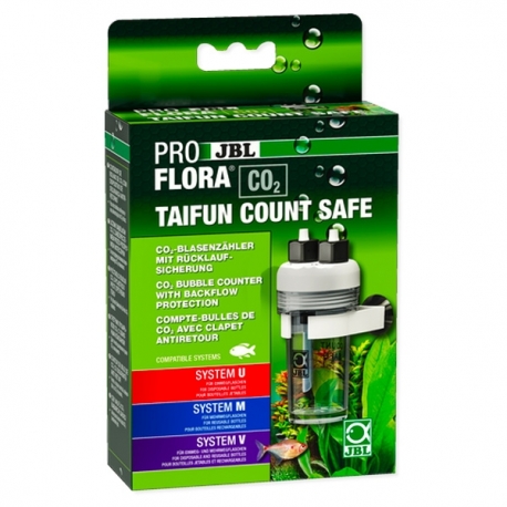 JBL ProFlora CO2 Taifun Count Safe - Compte bulles de CO2