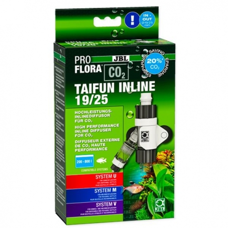 JBL ProFlora CO2 Taifun Inline - 19/25 mm - Diffuseur de CO2